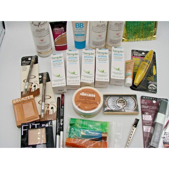 Mixed Lot Assorted Make Up Cosmetics Body Lotion Foundation Mascara More All NEW - Picture 3 of 13